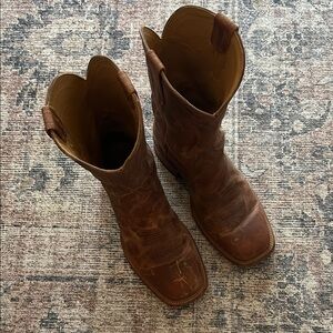 Tecovas Brown Scotch Goat Western Boots